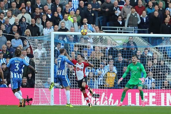 Brighton & Hove Albion's Glenn Murray Scores Dramatic Equalizer Against Southampton (29OCT17)