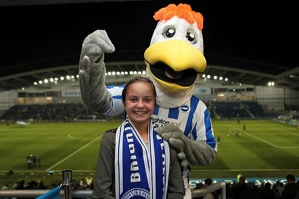 Brighton & Hove Albion's Gully: Embracing His Loyal Fans