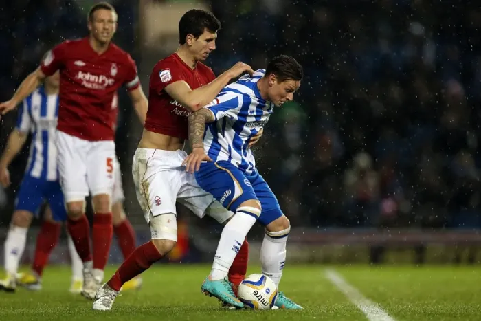 Framed Print : Brighton & Hove Albion's Will Hoskins in Action Against Nottingham Forest, Npower Championship Clash (December 15, 2012) Framed Print : Brighton & Hove Albion's Will Hoskins in Action Against Nottingham Forest, Npower Championship Clash (December 15, 2012)