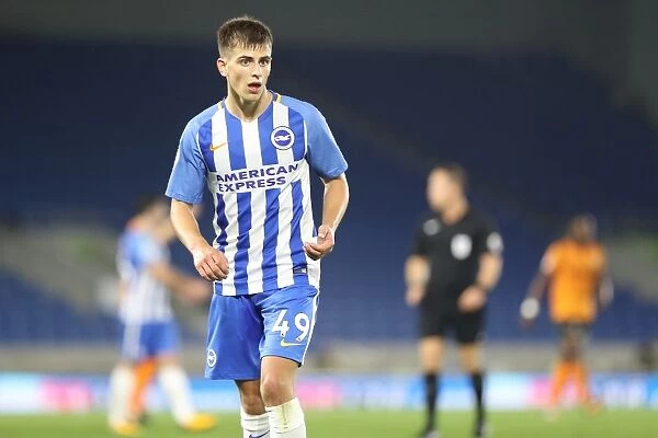 Brighton & Hove Albion's Jayson Molumby in Action Against Barnet - EFL Cup 2017