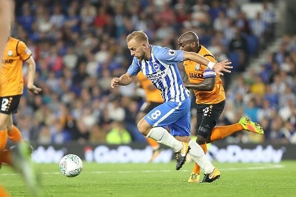 Brighton & Hove Albion's Jiri Skalak in Action Against Barnet in EFL Cup Match, 22nd August 2017