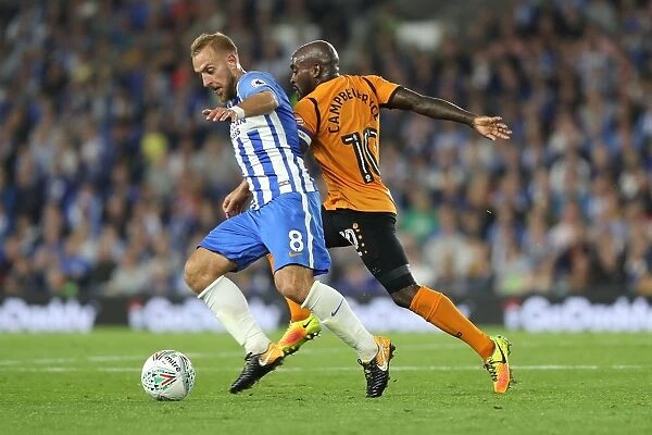 Brighton and Hove Albion's Jiri Skalak in Action Against Barnet in EFL Cup Match, 22nd August 2017