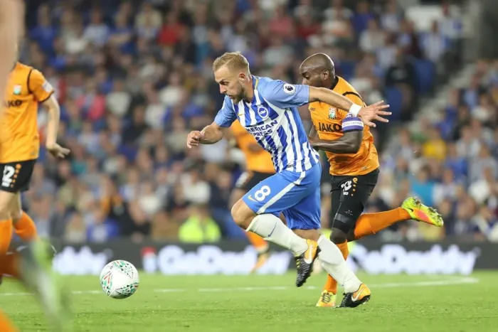 Framed Print : Brighton & Hove Albion's Jiri Skalak in Action Against Barnet in EFL Cup Match, 22nd August 2017 Framed Print : Brighton & Hove Albion's Jiri Skalak in Action Against Barnet in EFL Cup Match, 22nd August 2017