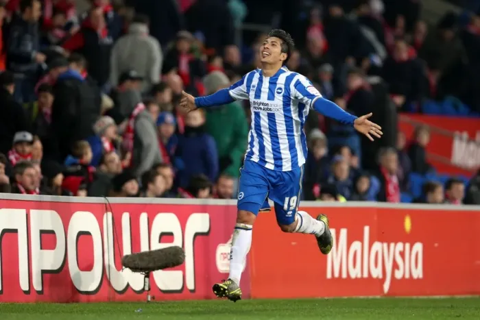 Framed Print : Brighton & Hove Albion's Leonardo Ulloa Scores Late Goal to Secure 2-0 Victory Over Cardiff City (February 19, 2013) Framed Print : Brighton & Hove Albion's Leonardo Ulloa Scores Late Goal to Secure 2-0 Victory Over Cardiff City (February 19, 2013)