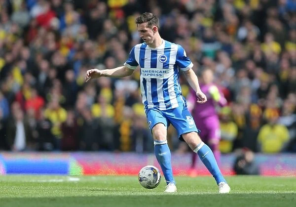 Brighton & Hove Albion's Lewis Dunk in Action Against Watford (25APR15)