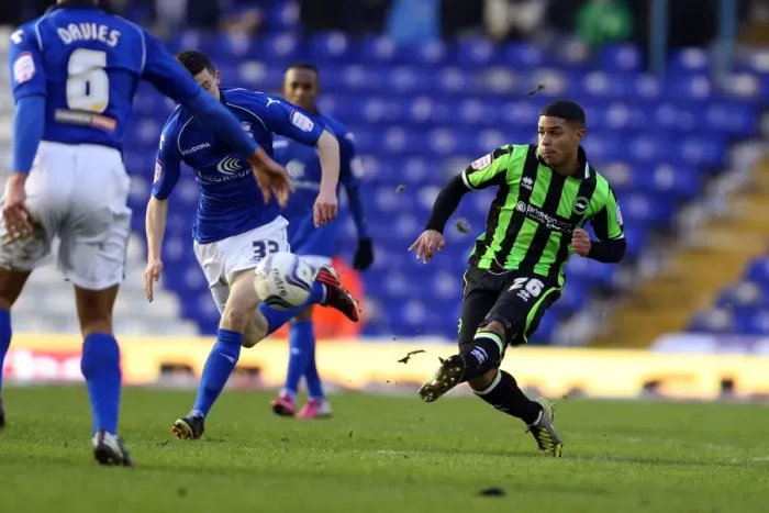 Framed Print : Brighton & Hove Albion's Liam Bridcutt Shoots Against Blackburn in Npower Championship Match (12-12-2012) Framed Print : Brighton & Hove Albion's Liam Bridcutt Shoots Against Blackburn in Npower Championship Match (12-12-2012)