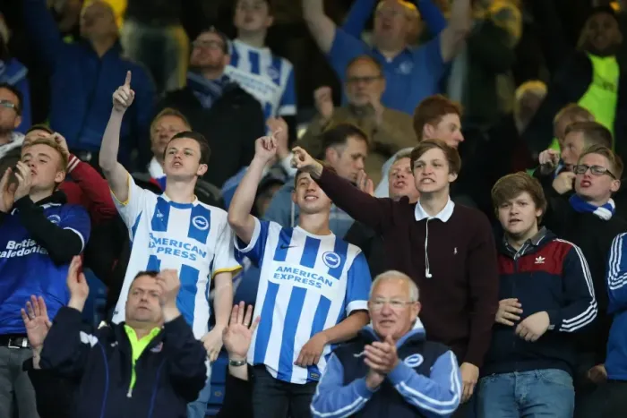Framed Print : Brighton and Hove Albion's Play-Off Battle: Underdogs vs. Sheffield Wednesday (May 2016)