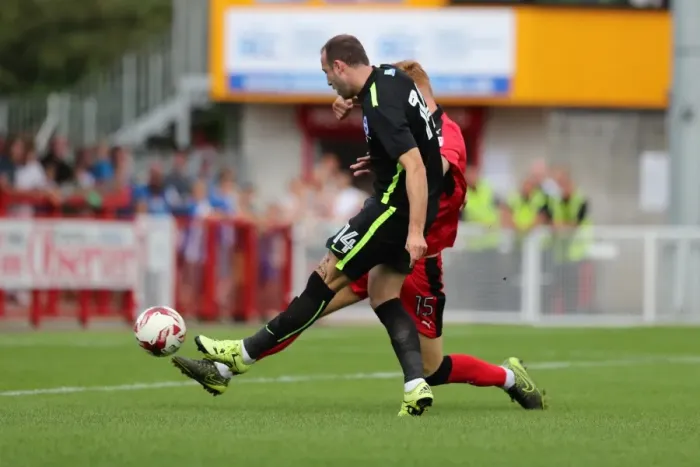 Framed Print : Brighton and Hove Albion's Pre-season Challenge: Crawley Town vs. Brighton (16th July 2016)