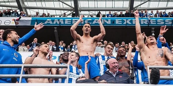 Brighton and Hove Albion's Promotion Celebration: Sky Bet Championship Title Win vs. Wigan Athletic (April 17, 2017)