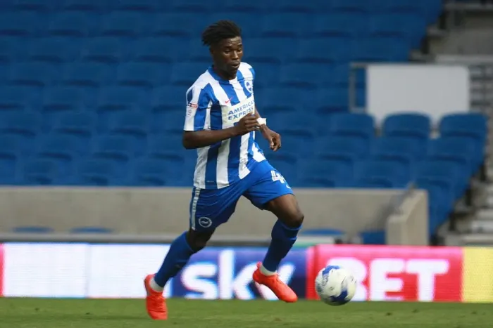 Framed Print : Brighton & Hove Albion's Sam Adekugbe in EFL Cup Action against Colchester United at American Express Community Stadium (09.08.16) Framed Print : Brighton & Hove Albion's Sam Adekugbe in EFL Cup Action against Colchester United at American Express Community Stadium (09.08.16)