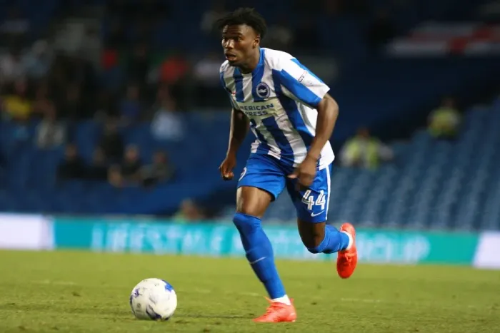Framed Print : Brighton & Hove Albion's Sam Adekugbe in EFL Cup Action vs Colchester United (09AUG16) Framed Print : Brighton & Hove Albion's Sam Adekugbe in EFL Cup Action vs Colchester United (09AUG16)