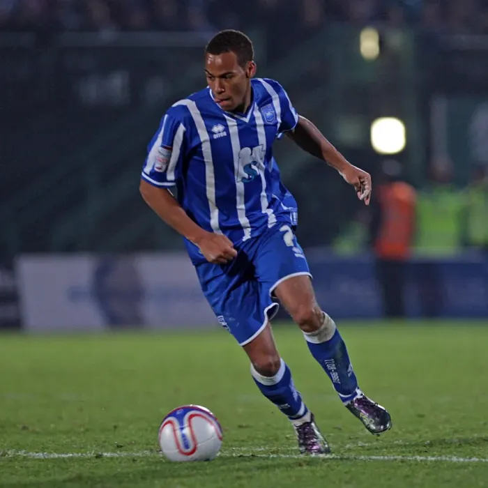 Framed Print : Brighton & Hove Albion's Star Midfielder: Elliott Bennett