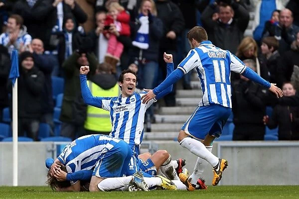 Brighton & Hove Albion's Unforgettable Hat-Trick: Leonardo Ulloa's Domination Against Huddersfield Town (March 2, 2013)