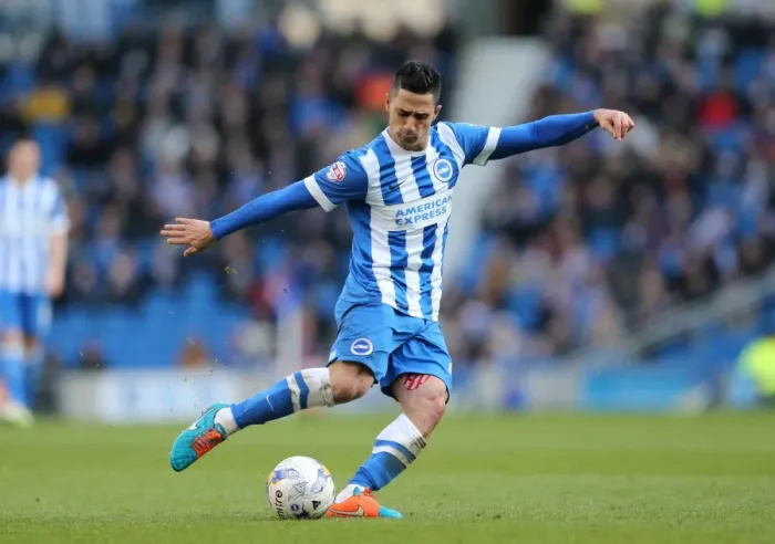 Framed Print : Brighton Midfielder Beram Kayal in Action Against Wolverhampton Wanderers (2015) Framed Print : Brighton Midfielder Beram Kayal in Action Against Wolverhampton Wanderers (2015)