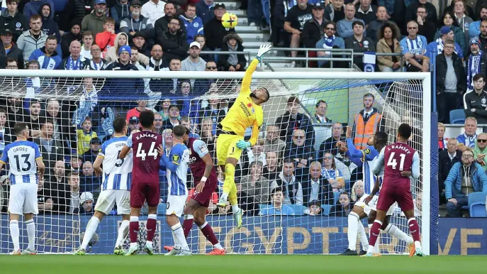 Framed Print : Brighton vs. Aston Villa: Premier League Showdown at American Express Community Stadium (13NOV22) Framed Print : Brighton vs. Aston Villa: Premier League Showdown at American Express Community Stadium (13NOV22)
