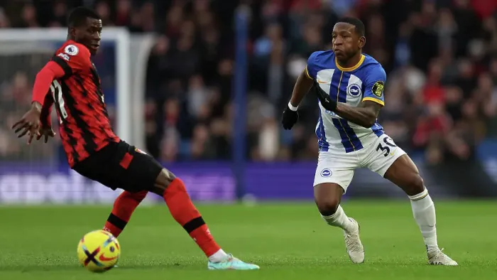 Framed Print : Brighton vs Bournemouth: Intense Battle in the 2022 / 23 Premier League at American Express Community Stadium (Bournemouth 04FEB23) Framed Print : Brighton vs Bournemouth: Intense Battle in the 2022 / 23 Premier League at American Express Community Stadium (Bournemouth 04FEB23)