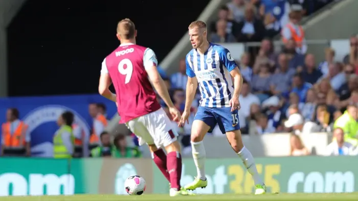 Framed Print : Brighton vs. Burnley: Intense Clash in Premier League at American Express Community Stadium - September 10, 2019