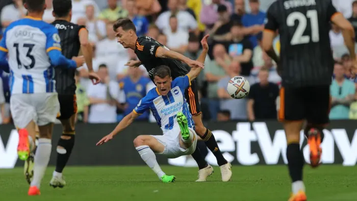 Framed Print : Brighton vs Leeds United: 2022 / 23 Premier League Battle at American Express Community Stadium Framed Print : Brighton vs Leeds United: 2022 / 23 Premier League Battle at American Express Community Stadium