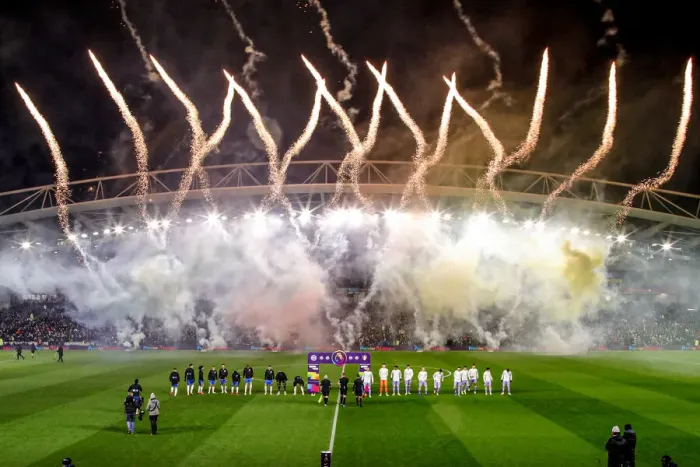 Framed Print : Brighton vs Leeds United: A Premier League Battle at American Express Community Stadium (November 27, 2021) Framed Print : Brighton vs Leeds United: A Premier League Battle at American Express Community Stadium (November 27, 2021)
