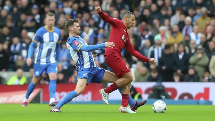 Framed Print : Brighton vs. Liverpool: FA Cup Fourth Round Showdown at American Express Community Stadium (29Jan23) Framed Print : Brighton vs. Liverpool: FA Cup Fourth Round Showdown at American Express Community Stadium (29Jan23)