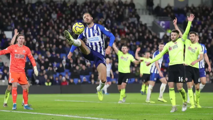 Framed Print : Brighton vs Sheffield United: Premier League Battle at American Express Community Stadium (12.21.19) Framed Print : Brighton vs Sheffield United: Premier League Battle at American Express Community Stadium (12.21.19)