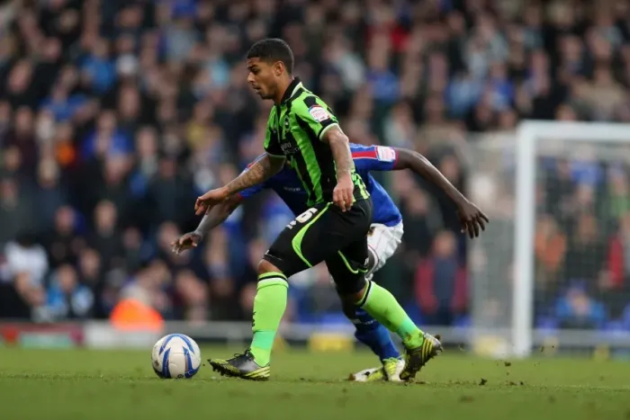 Framed Print : Brighton's Bridcutt in Action: Ipswich Town vs. Brighton & Hove Albion, Npower Championship, January 1, 2013 Framed Print : Brighton's Bridcutt in Action: Ipswich Town vs. Brighton & Hove Albion, Npower Championship, January 1, 2013