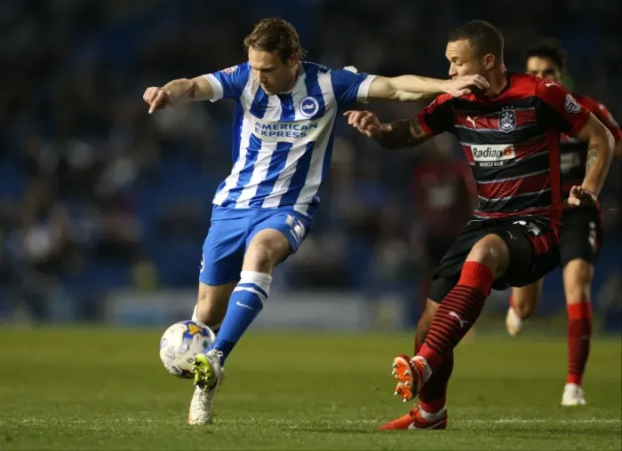 Framed Print : Brighton's Craig Mackail-Smith Scores Against Huddersfield Town in Sky Bet Championship Match, April 2015 Framed Print : Brighton's Craig Mackail-Smith Scores Against Huddersfield Town in Sky Bet Championship Match, April 2015