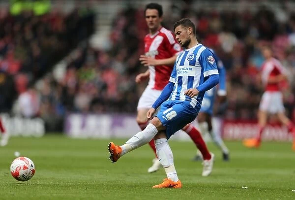 Brighton's Forster-Caskey in Action against Middlesbrough (May 2015)