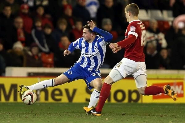 Brighton's George Barker Makes Debut Against Barnsley, March 12, 2013