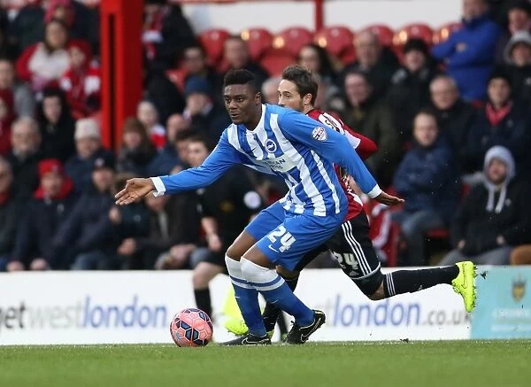Brighton's Ince Shines in FA Cup Clash against Brentford (03JAN15)