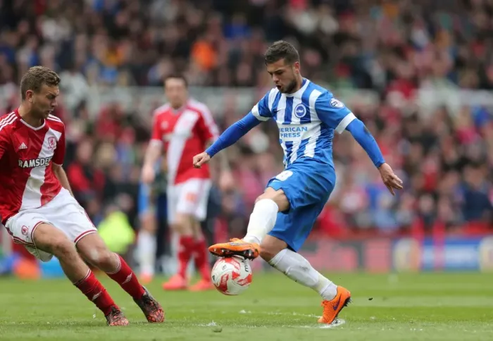 Framed Print : Brighton's Jake Forster-Caskey in Action Against Middlesbrough, Sky Bet Championship 2015 Framed Print : Brighton's Jake Forster-Caskey in Action Against Middlesbrough, Sky Bet Championship 2015