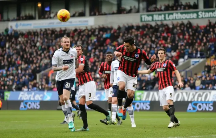 Framed Print : Brighton's Kayal in Action Against Bolton Wanderers (28FEB15) Framed Print : Brighton's Kayal in Action Against Bolton Wanderers (28FEB15)