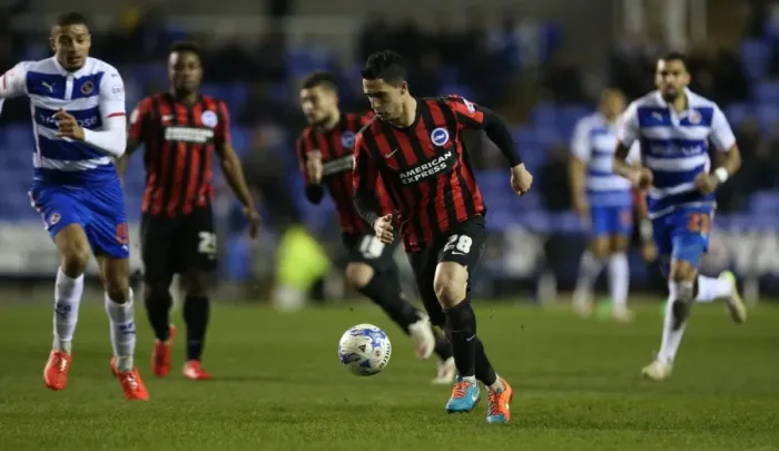 Framed Print : Brighton's Kayal in Action: Reading vs. Brighton and Hove Albion, Championship 2015 Framed Print : Brighton's Kayal in Action: Reading vs. Brighton and Hove Albion, Championship 2015