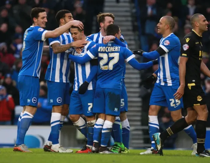 Framed Print : Brighton's Kayal Scores Dramatic Winner Against Bolton in Sky Bet Championship (13 / 02 / 2016) Framed Print : Brighton's Kayal Scores Dramatic Winner Against Bolton in Sky Bet Championship (13 / 02 / 2016)
