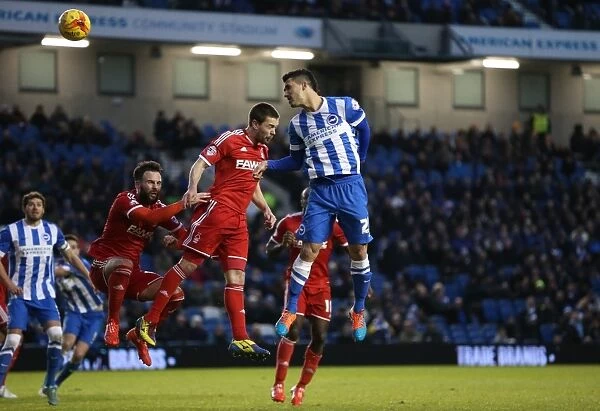 Brighton's Kayal Scores Thrilling Debut Goal vs. Nottingham Forest (7 Feb 2015)
