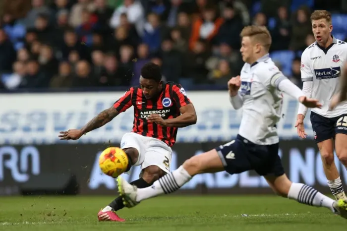 Framed Print : Brighton's LuaLua Scores in Championship Clash vs. Bolton Wanderers (28FEB15) Framed Print : Brighton's LuaLua Scores in Championship Clash vs. Bolton Wanderers (28FEB15)