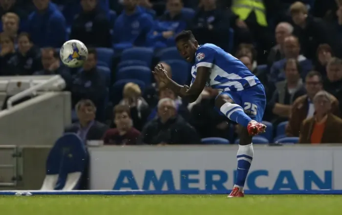 Framed Print : Brighton's LuaLua Shines in Championship Clash vs. Huddersfield (14APR15) Framed Print : Brighton's LuaLua Shines in Championship Clash vs. Huddersfield (14APR15)