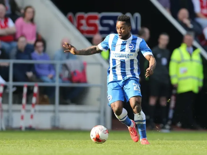 Framed Print : Brighton's LuaLua Shines in Rotherham Championship Clash, 6th April 2015