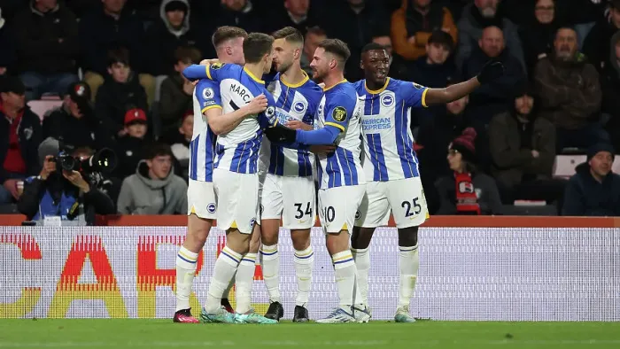 Framed Print : Brighton's Midfield Trio in Action: March, Mac Allister, and Caicedo vs. AFC Bournemouth (04APR23) Framed Print : Brighton's Midfield Trio in Action: March, Mac Allister, and Caicedo vs. AFC Bournemouth (04APR23)