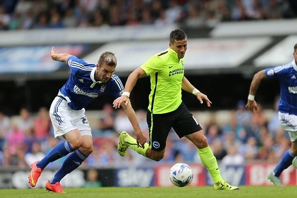 Brighton's Tomer Hemed Scores Dramatic Goal: 3-2 Comeback for Albion vs. Ipswich Town (Sky Bet Championship, Aug 28, 2015)