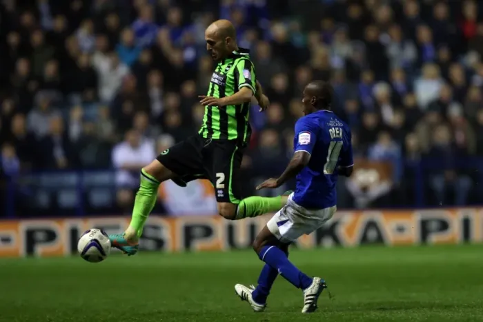 Framed Print : Bruno in Action: Brighton & Hove Albion vs. Burnley, Npower Championship, Leicester City's Kingpower Stadium (October 23, 2012) Framed Print : Bruno in Action: Brighton & Hove Albion vs. Burnley, Npower Championship, Leicester City's Kingpower Stadium (October 23, 2012)