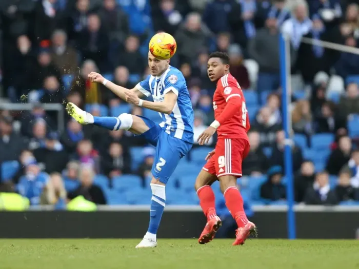 Framed Print : Bruno Saltor in Action: Brighton and Hove Albion vs. Nottingham Forest, Sky Bet Championship, 7th February 2015 Framed Print : Bruno Saltor in Action: Brighton and Hove Albion vs. Nottingham Forest, Sky Bet Championship, 7th February 2015