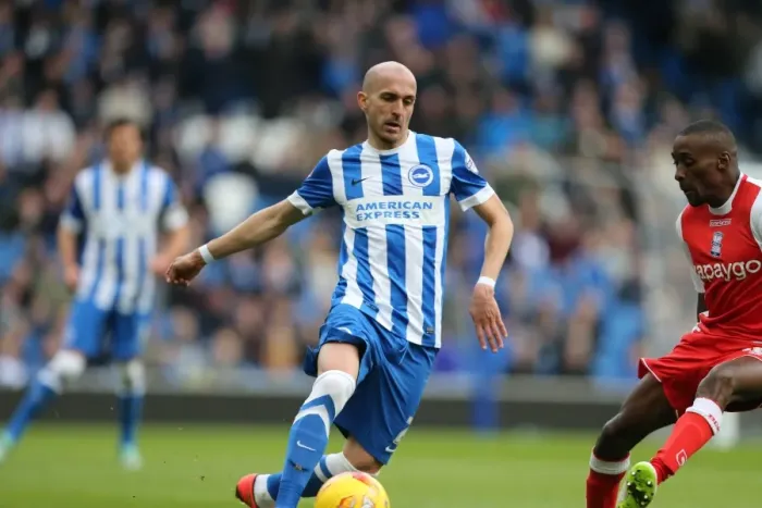 Framed Print : Bruno Saltor in Action: Brighton and Hove Albion vs. Birmingham City, 21 February 2015 Framed Print : Bruno Saltor in Action: Brighton and Hove Albion vs. Birmingham City, 21 February 2015