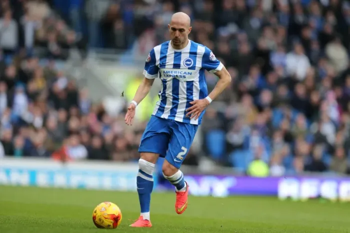 Framed Print : Bruno Saltor: In Action for Brighton and Hove Albion vs. Birmingham City, 21 February 2015 Framed Print : Bruno Saltor: In Action for Brighton and Hove Albion vs. Birmingham City, 21 February 2015