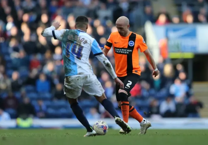 Framed Print : Bruno Saltor in Action: Brighton and Hove Albion vs. Blackburn Rovers, Sky Bet Championship 2015 (21MAR15) Framed Print : Bruno Saltor in Action: Brighton and Hove Albion vs. Blackburn Rovers, Sky Bet Championship 2015 (21MAR15)