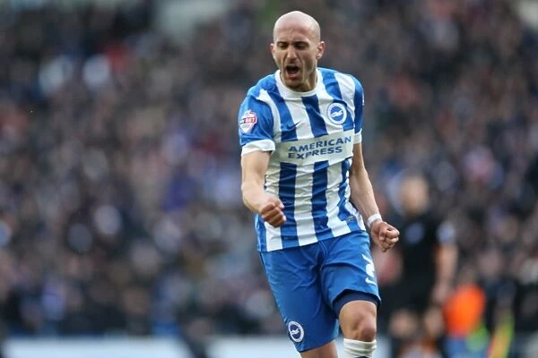 Bruno Saltor's Stunning Goal: Brighton Defender Stuns Wolverhampton Wanderers in Sky Bet Championship Match