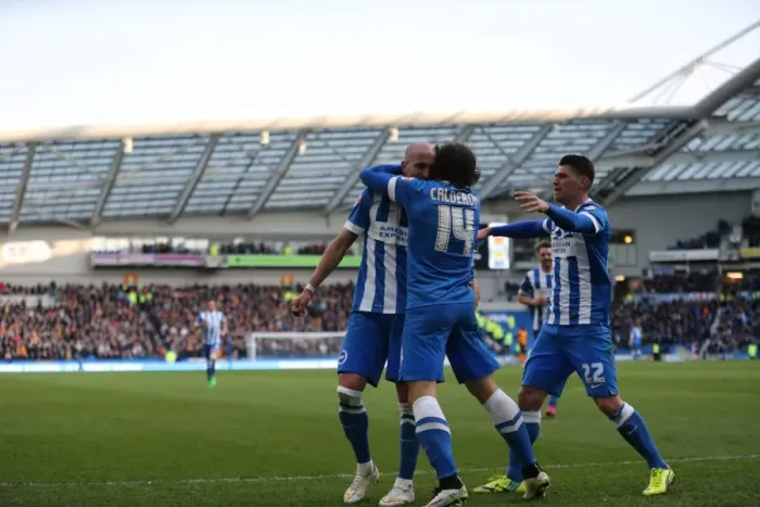 Framed Print : Bruno Saltor's Stunning Goal: Brighton Defender Stuns Wolverhampton Wanderers (14MAR15) Framed Print : Bruno Saltor's Stunning Goal: Brighton Defender Stuns Wolverhampton Wanderers (14MAR15)