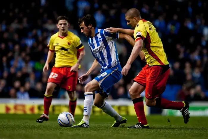 Framed Print : Will Buckley: In Action Against Watford, April 17, 2012 (Brighton & Hove Albion vs Watford, Championship) Framed Print : Will Buckley: In Action Against Watford, April 17, 2012 (Brighton & Hove Albion vs Watford, Championship)