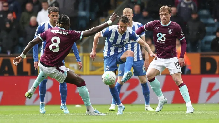 Framed Print : Burnley v Brighton and Hove Albion Premier League 11APR26 Framed Print : Burnley v Brighton and Hove Albion Premier League 11APR26
