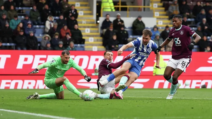 Framed Print : Burnley v Brighton and Hove Albion Premier League 11APR26 Framed Print : Burnley v Brighton and Hove Albion Premier League 11APR26